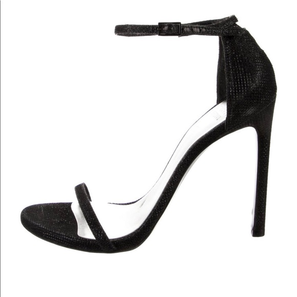 Stuart Weitzman Nudistsong 4.75 inch heel - great condition. - Picture 2 of 4